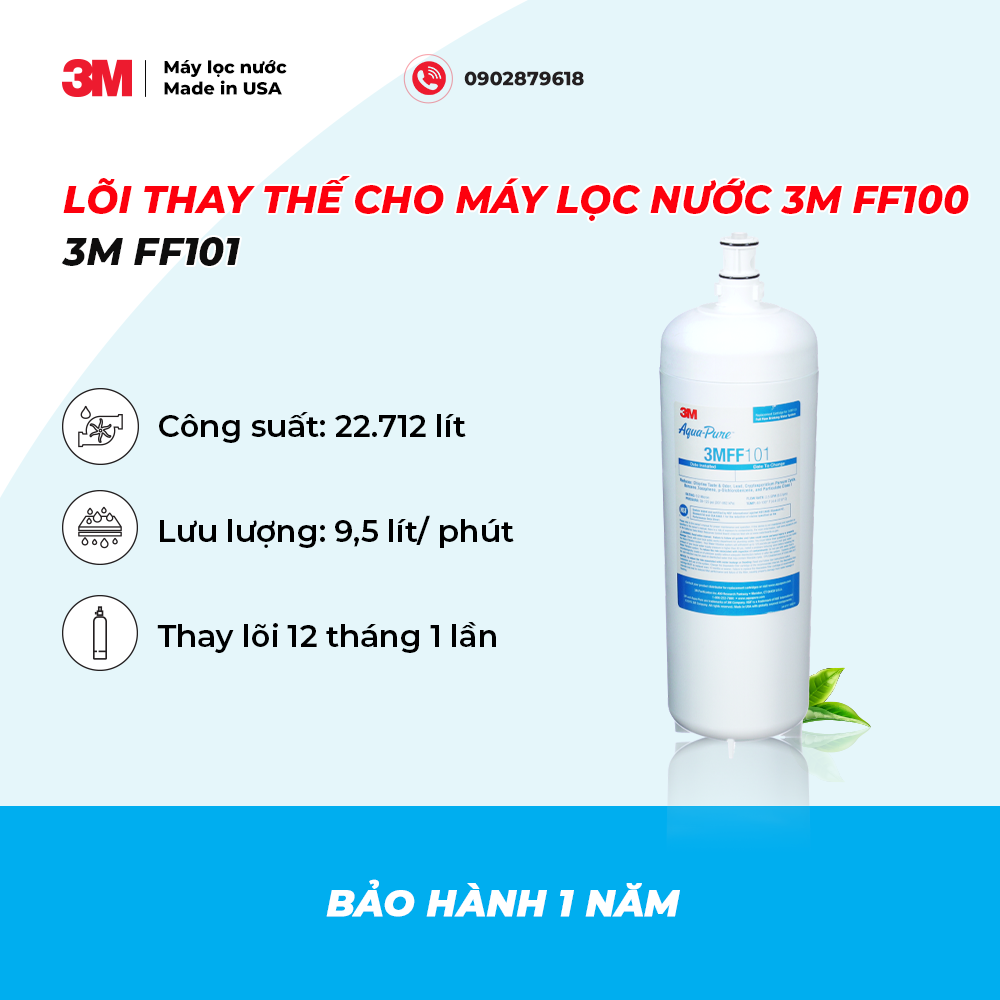 MÁY LỌC NƯỚC 3M FF100